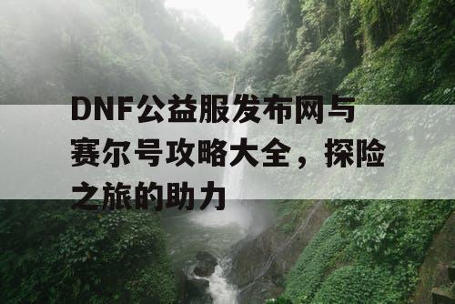 DNF公益服发布网与赛尔号攻略大全，探险之旅的助力