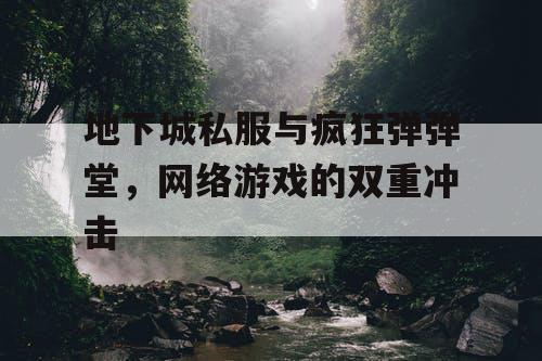 地下城私服与疯狂弹弹堂，网络游戏的双重冲击