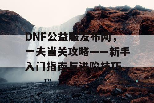 DNF公益服发布网，一夫当关攻略——新手入门指南与进阶技巧